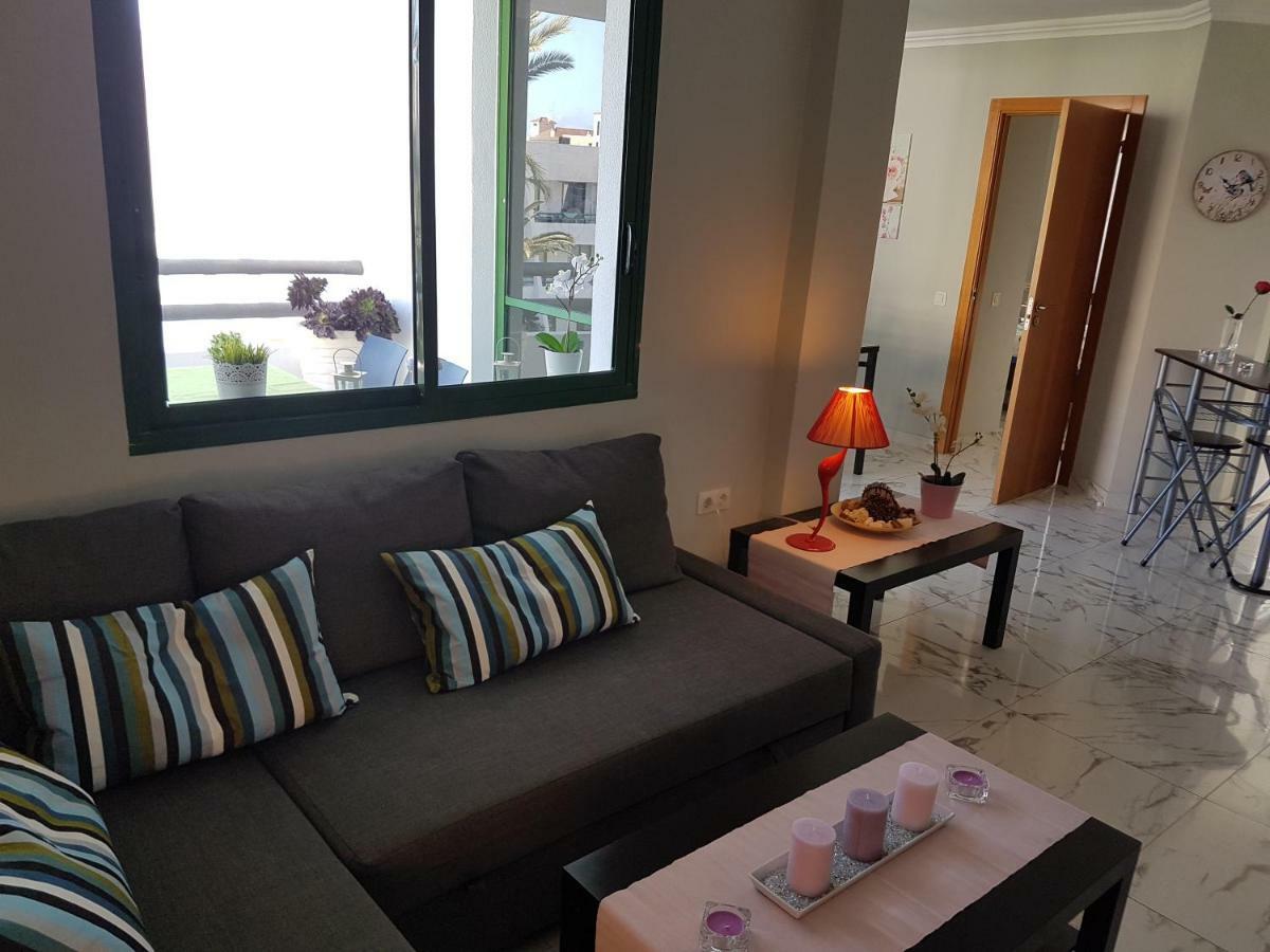 Apartment Casa Palmera Only 150 Meters To The Beach, Heated Pool, Wifi, Sat-Tv, Balcony With Poolview Arona  Esterno foto