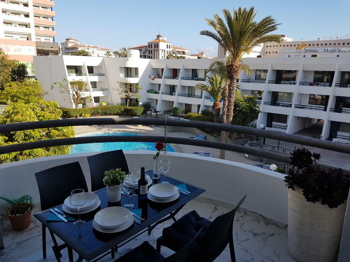 Apartment Casa Palmera Only 150 Meters To The Beach, Heated Pool, Wifi, Sat-Tv, Balcony With Poolview Arona  Esterno foto